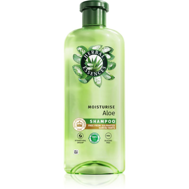 Herbal Essences Moisturise Aloe Shampoo Szampon do włosów 350 ml
