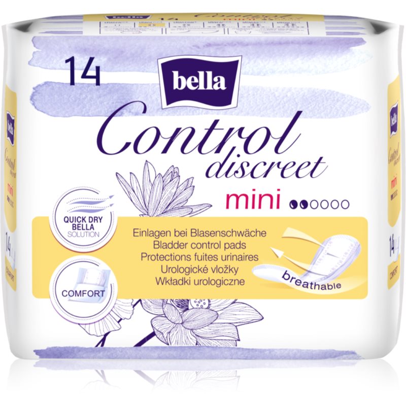 TZMO S.A. Wkładki urologiczne dla kobiet Bella Control Discreet Mini, 14 szt.