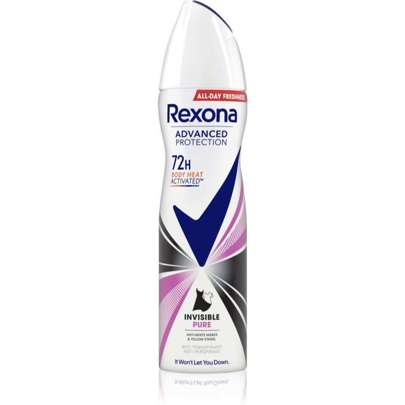 Rexona Advanced Protection Invisible Pure 72H Antyperspirant 150 ml