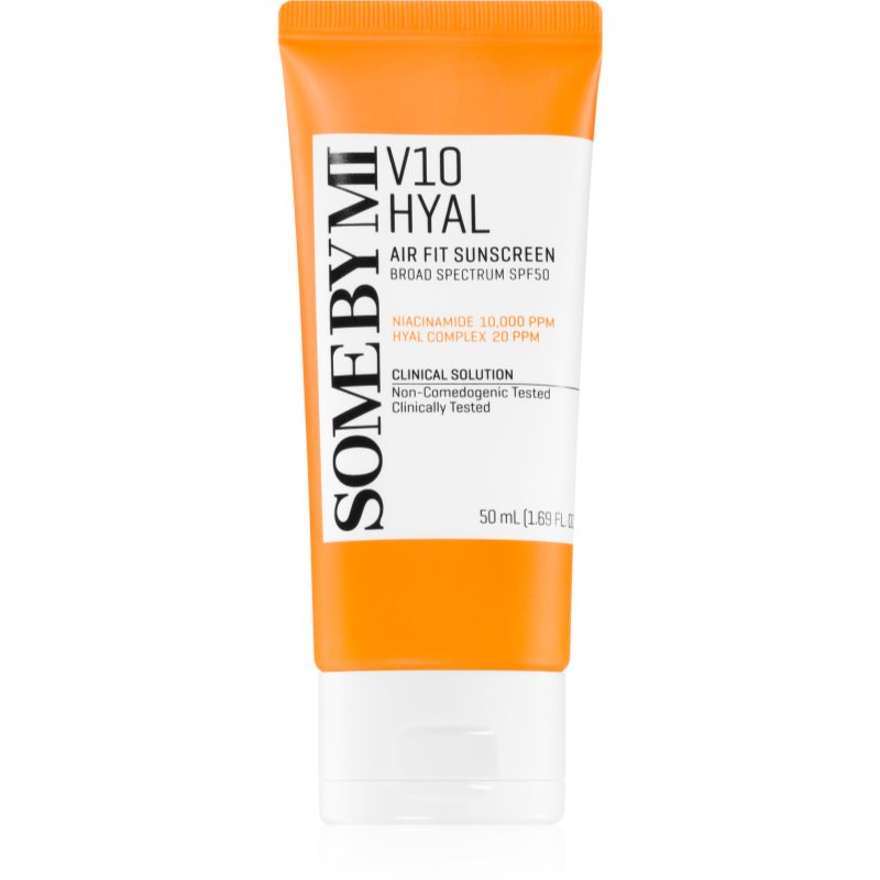 Some By Mi V10 Hyal Air Fit Sunscreen lekki krem ochronny do twarzy SPF 50+ 50 ml
