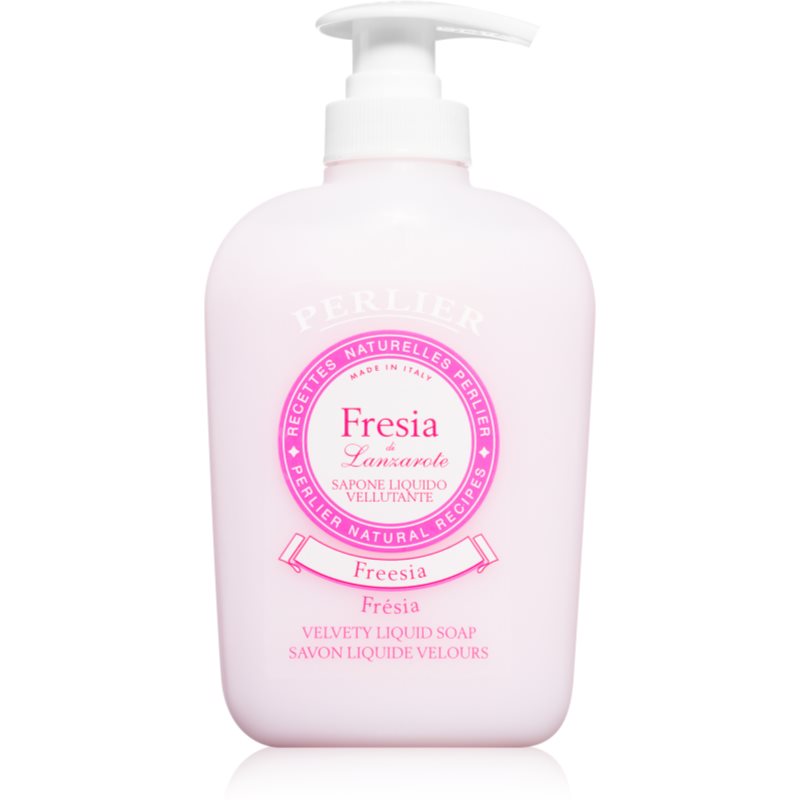 Perlier Freesia mydło w płynie do rąk i ciała 300 ml