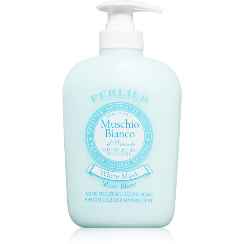 Perlier White Musk mydło w płynie do rąk i ciała 300 ml