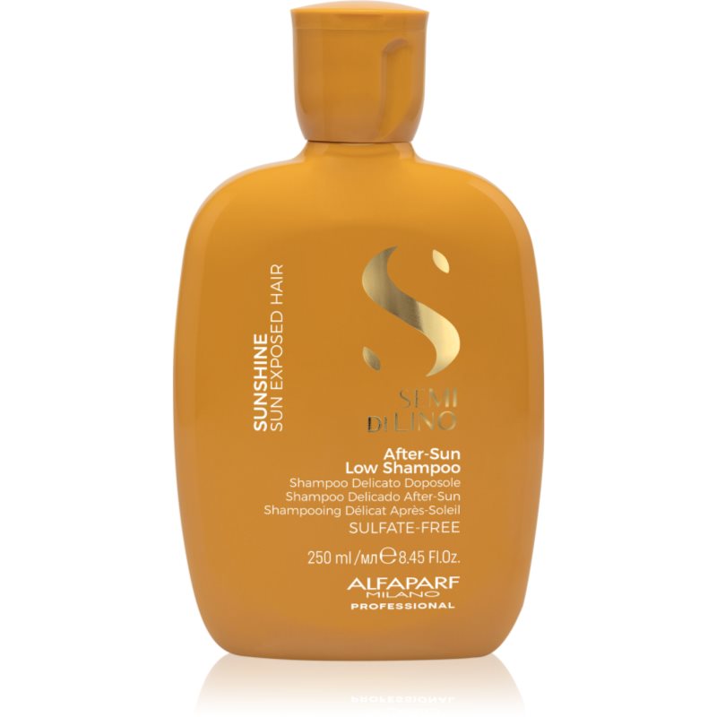 Alfaparf Milano Semi di Lino Sunshine After-Sun, szampon do włosów po ekspozycji na słońce, 250ml