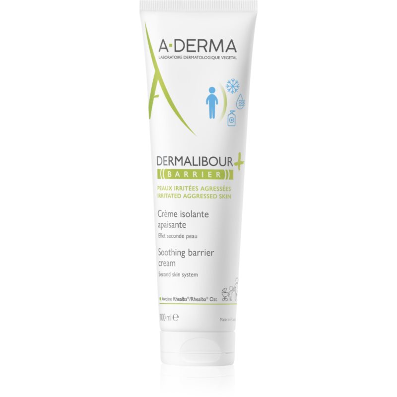 A-DERMA DERMALIBOUR+ Barrier Łagodzący krem izolujący, 100ml