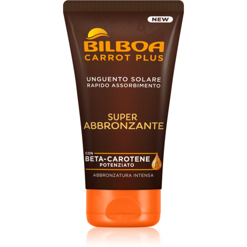 Bilboa Dziecięca zasłonka przeciwsłoneczna Carrot słonecznej unguento ciała 150 ML con Attivatore di melanina R970283