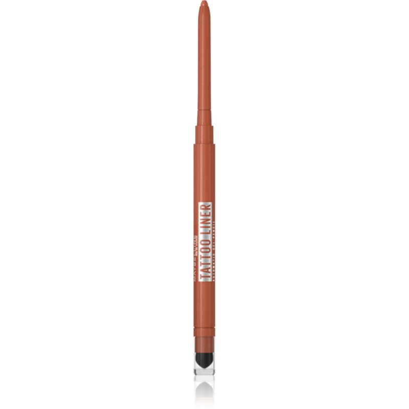 Maybelline Tattoo Liner Automatic Gel Pencil Kredka do oczu 0,73 g Odcień 080 Copper Nights