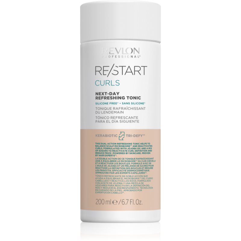 Revlon RESTART CURLS Tonik odświeżający do włosów kręconych 200ML I PROFESSIONAL 7264701000