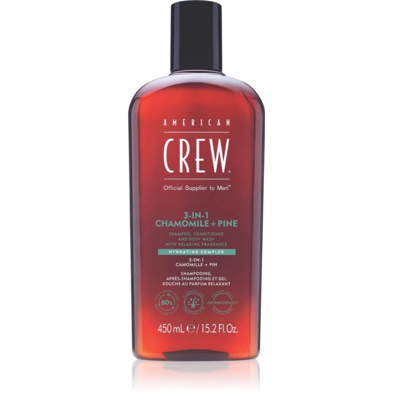 American Crew Chamomile & Pine Relaksujący szampon 3 w 1 450ml