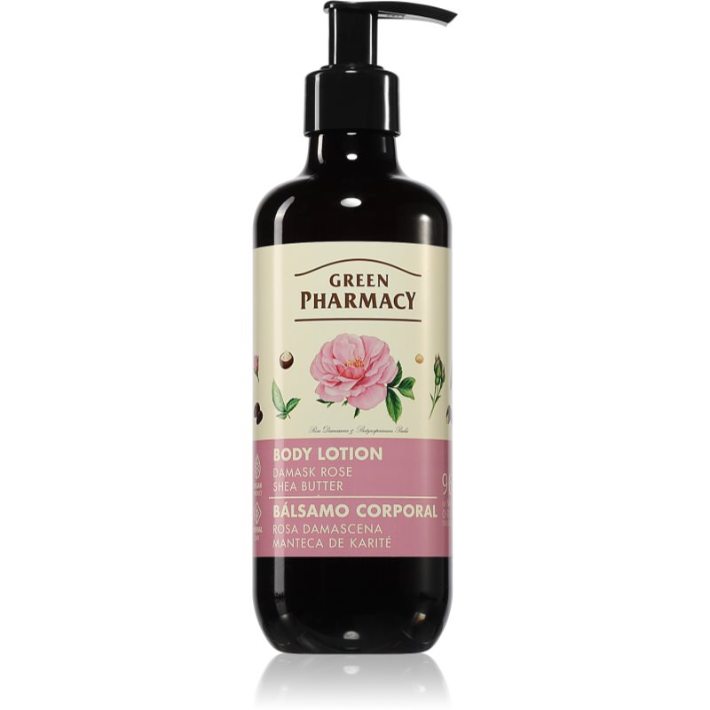 GREEN PHARMACY Multi Balsam do ciała Róża damasceńska i Masło shea 400 ml