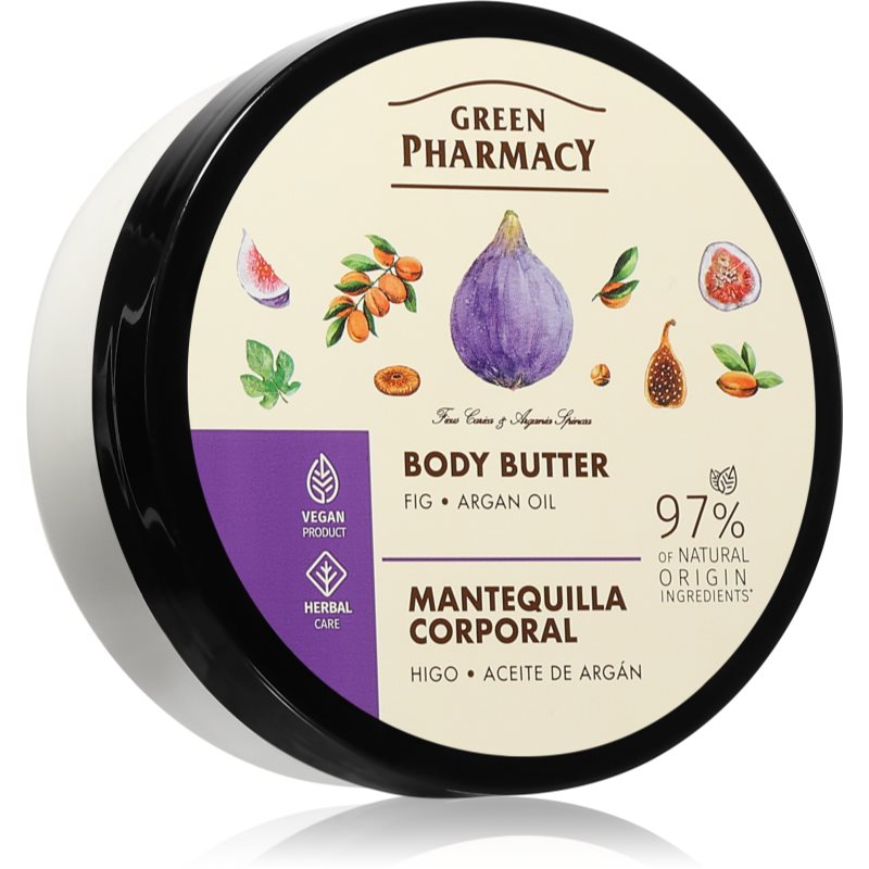 GREEN PHARMACY Multi Masło do ciała Figa i Olej arganowy 200 ml