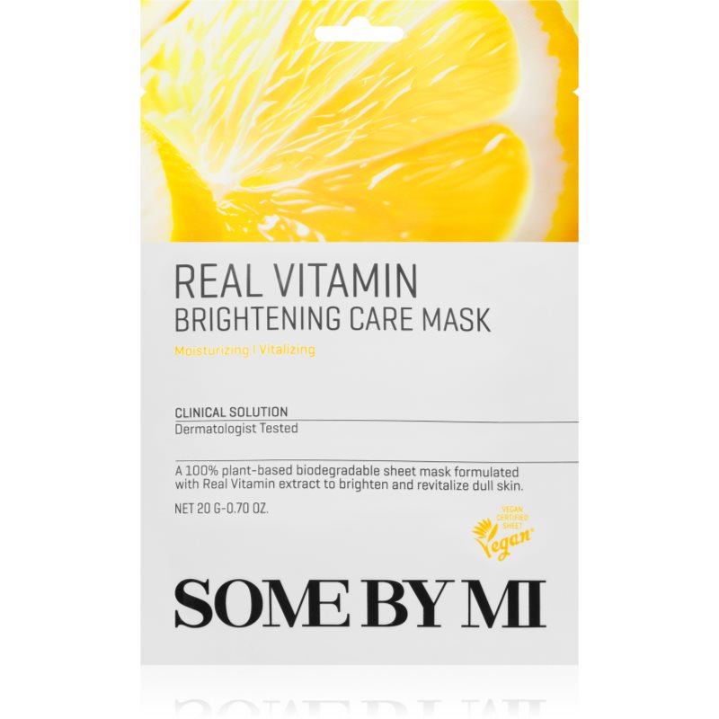 Some By Mi Real Vitamin Brightening Care Mask 20g