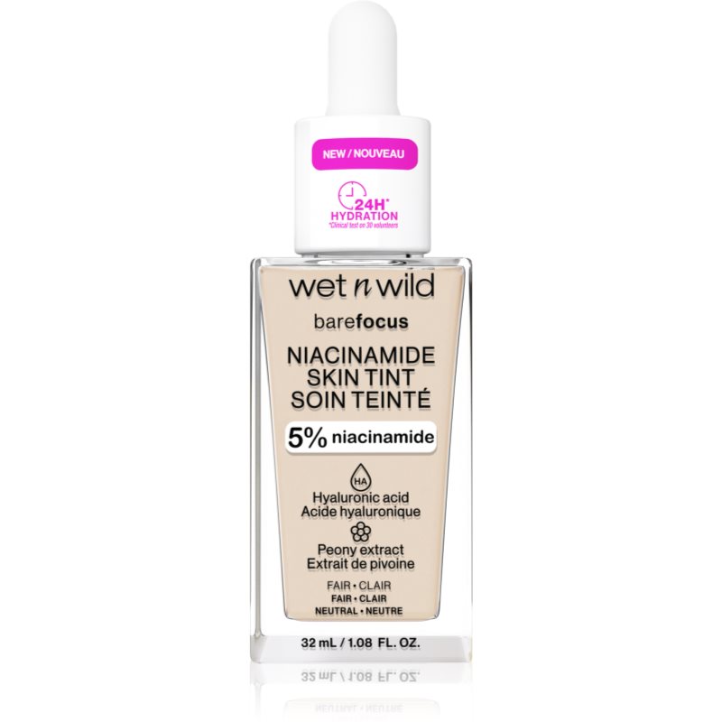 Wet n Wild Barefocus lekki podkład nawilżający Fair 32ml