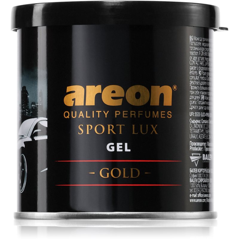 Areon Gel Sport Lux zapach do samochodu i domu 80 g