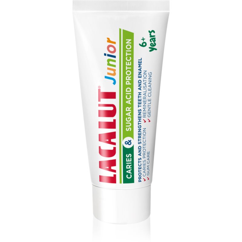Lacalut Junior Sugar Acid Protection pasta do zębów dla dzieci 6+ Years 55 ml