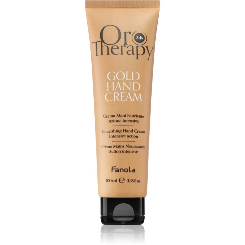 Fanola Oro Therapy 24K Gold Hand Cream krem do rąk 100 ml dla kobiet