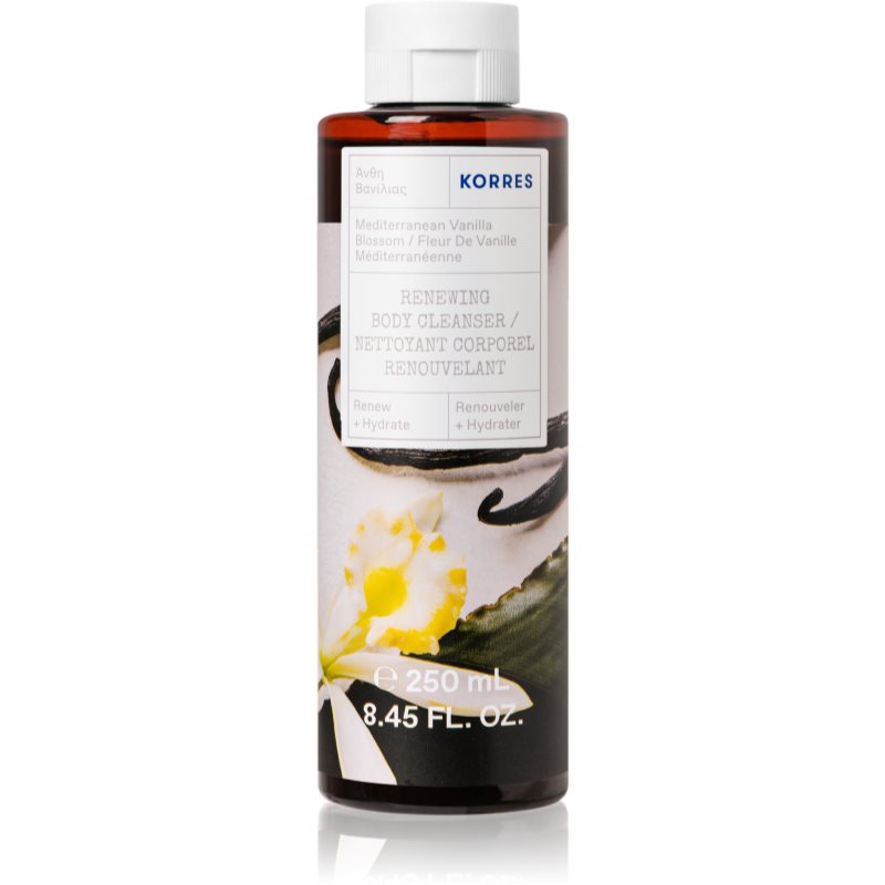 KORRES Renewing Body Cleanser Żel Do Mycia Ciała Mediterranean Vanilla Blossom 250ml