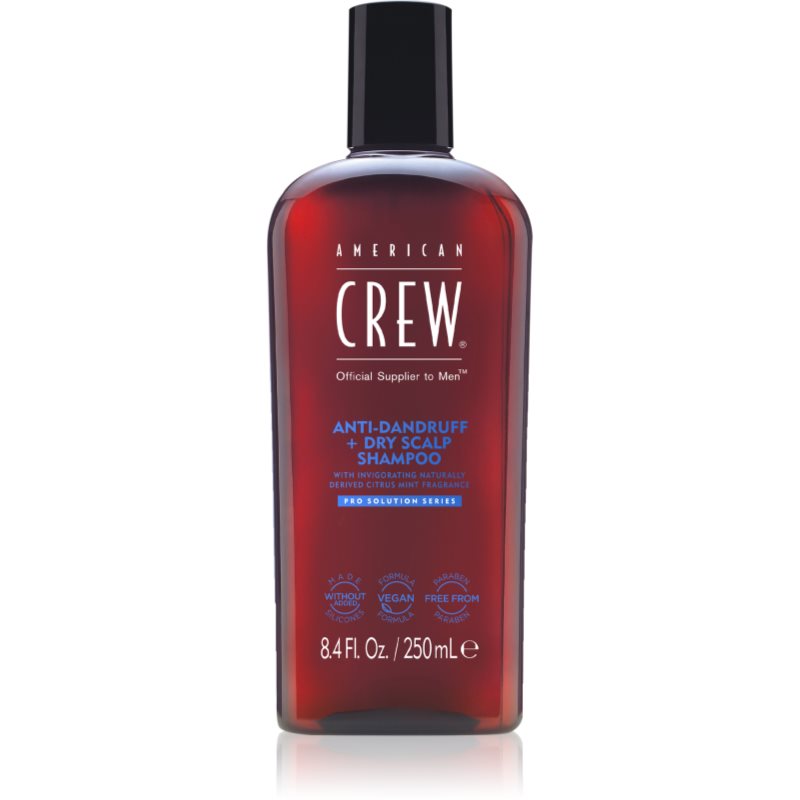 American Crew Anti-Dandruff + Dry Scalp, szampon przeciwłupieżowy, 250ml