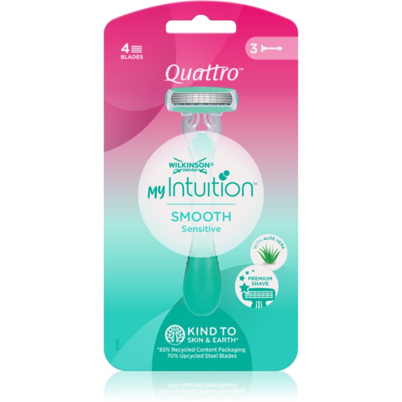 Wilkinson Quattro for women sensitive jednorazowe maszynki do golenia dla kobiet 3szt