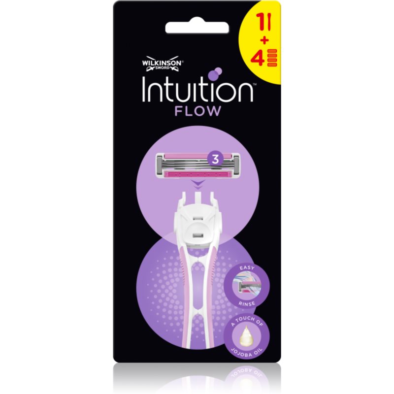 Wilkinson Intuition Flow maszynka do golenia dla kobiet i 4 wkłady