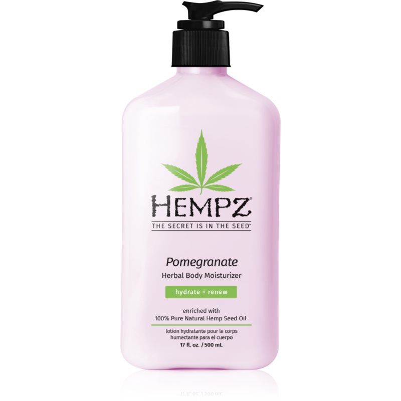 HEMPZ Pomegranate nawilżające mleczko do ciała 500 ml