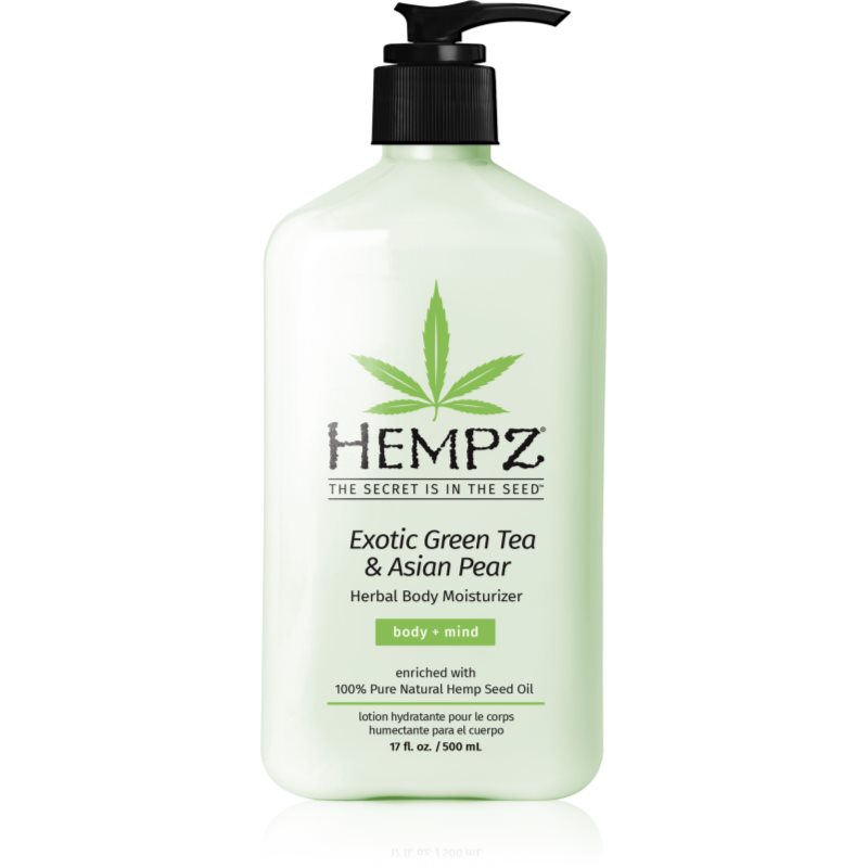 HEMPZ Exotic Green Tea & Asian Pear nawilżające mleczko do ciała 500 ml