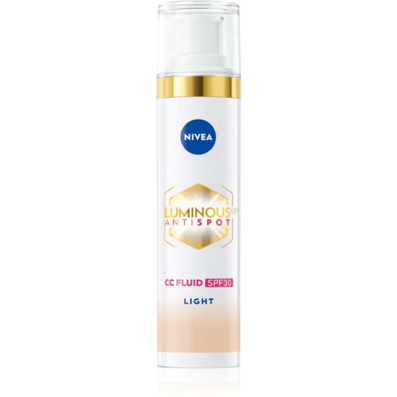 Nivea Luminous 630 CC SPF30 - Przeciw Przebarwieniom Krem 01 Light 40ml