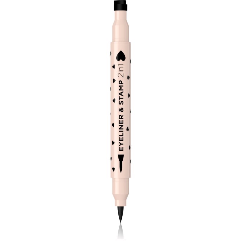 EVELINE Eyeliner & Stempel W Pisaku 2w1 01 Serce