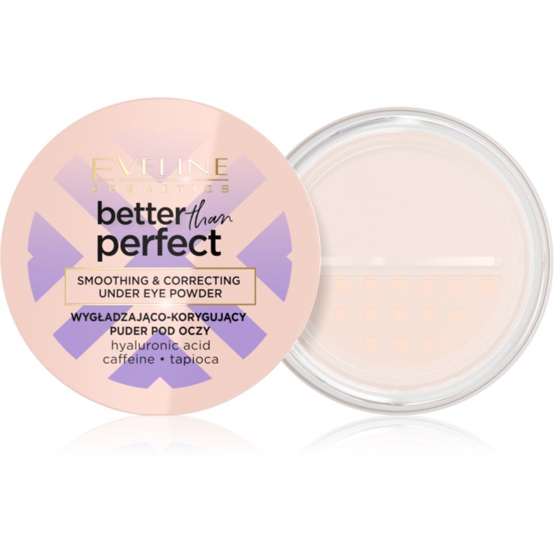 EVELINE Better Than Perfect Wygładzająco-korygujący Puder Pod Oczy 4g