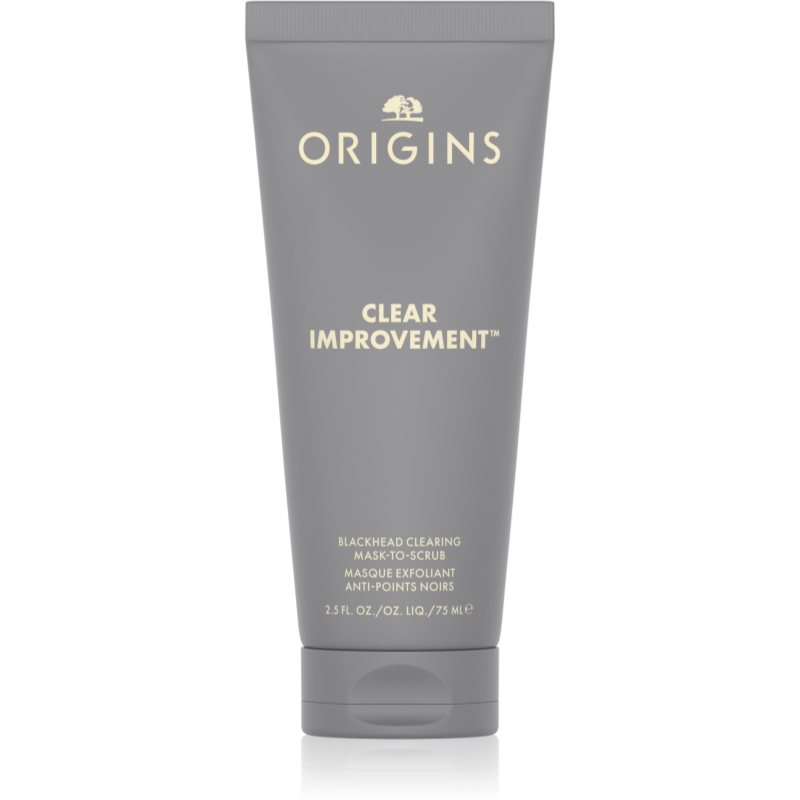 Origins Clear Improvement® Blackhead Clearing Mask-To-Scrub Maseczka Do Twarzy 75ml