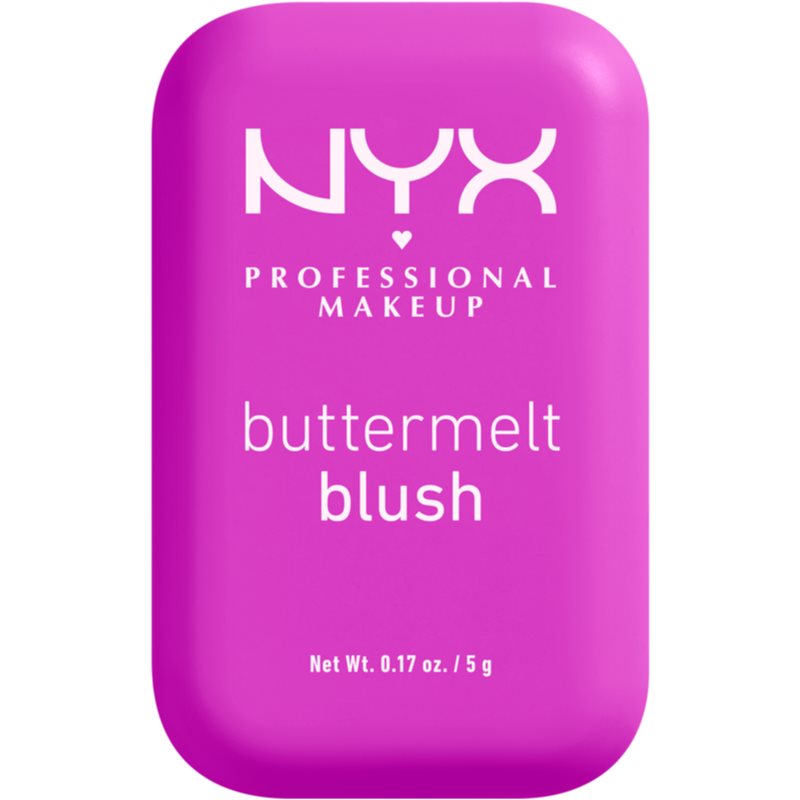 NYX PROFESSIONAL MAKEUP BUTTERMELT RÓŻ DO POLICZKÓW W KOMPAKCIE 12 ALL THE BUTTA 5G