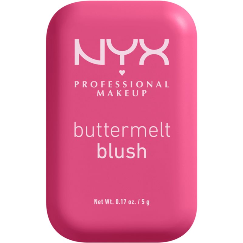 NYX PROFESSIONAL MAKEUP BUTTERMELT RÓŻ DO POLICZKÓW W KOMPAKCIE 07 BUTTA WITH TIME 5G