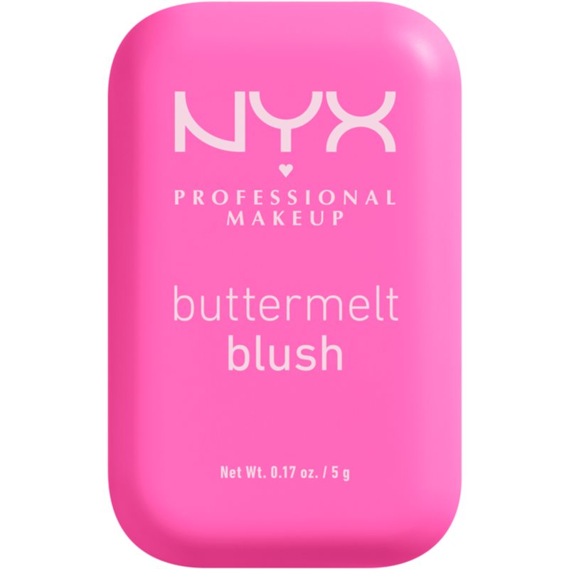 NYX PROFESSIONAL MAKEUP BUTTERMELT RÓŻ DO POLICZKÓW W KOMPAKCIE 01 MY BUTTA HALF 5G