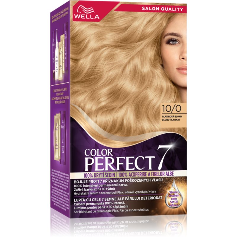 Wella Color Perfect farba do włosów odcień 10/0 Platinium Blonde 1 szt.