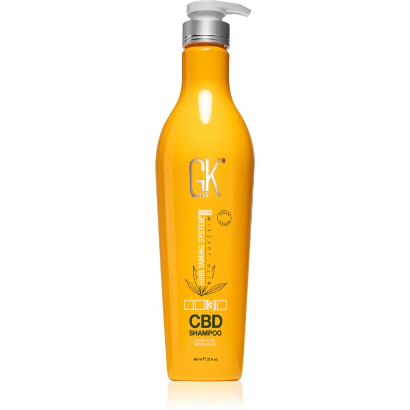 Global Keratin, GKHair CBD Vegan, Szampon do włosów, 650ml