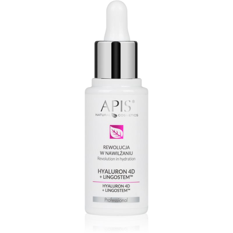 Apis Professional Bezzapachowy kwas hialuronowy 4D + LINGOSTEM TM, 30ml