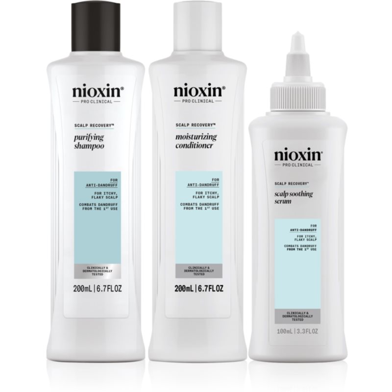 Nioxin Scalp Recovery, System przeciwłupieżowy do swędzącej skóry głowy