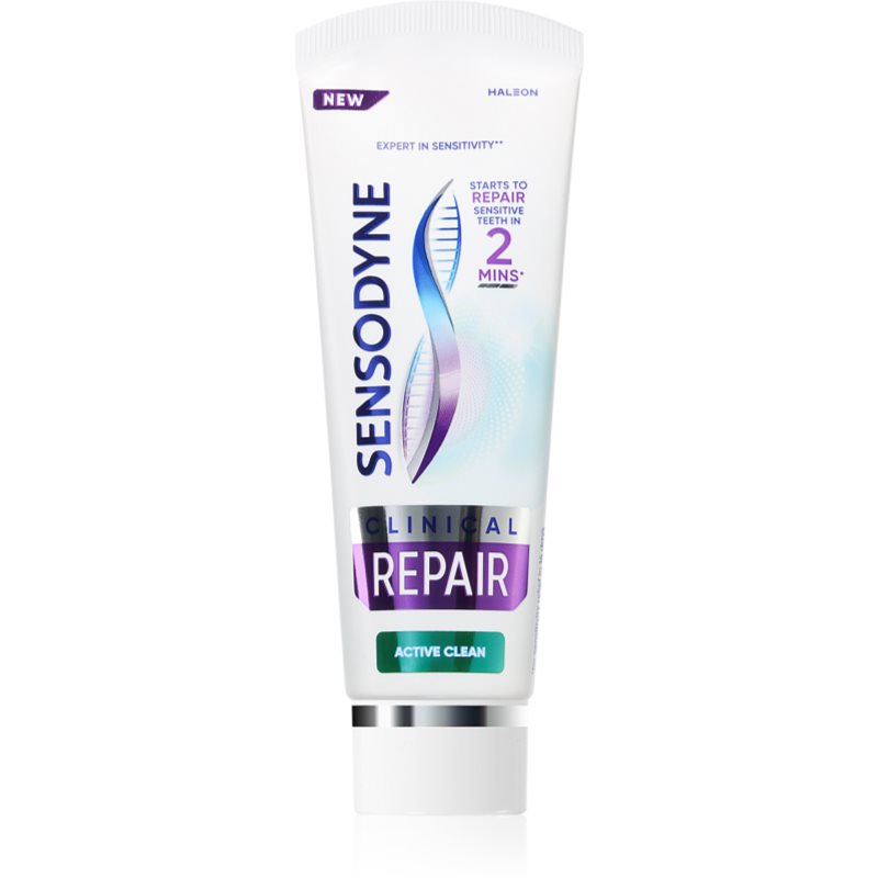 SENSODYNE Clinical Repair Active Clean pasta do zębów o działaniu wzmacniającym i chroniącym dziąsła 75ml