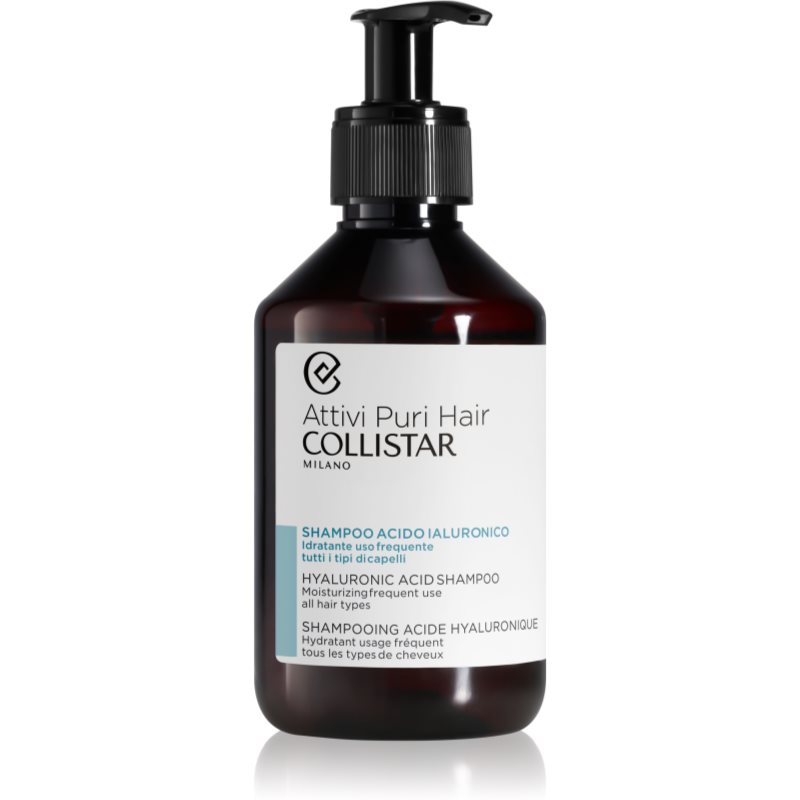 Collistar Attivi Puri Hair szampon do włosów z kwasem hialuronowym 250ml