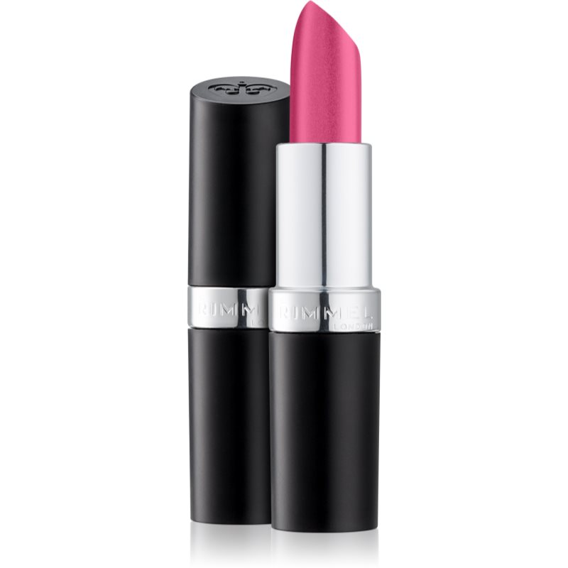 Rimmel Lasting Finish satynowa pomadka w sztyfcie 350 Pink Power 4g