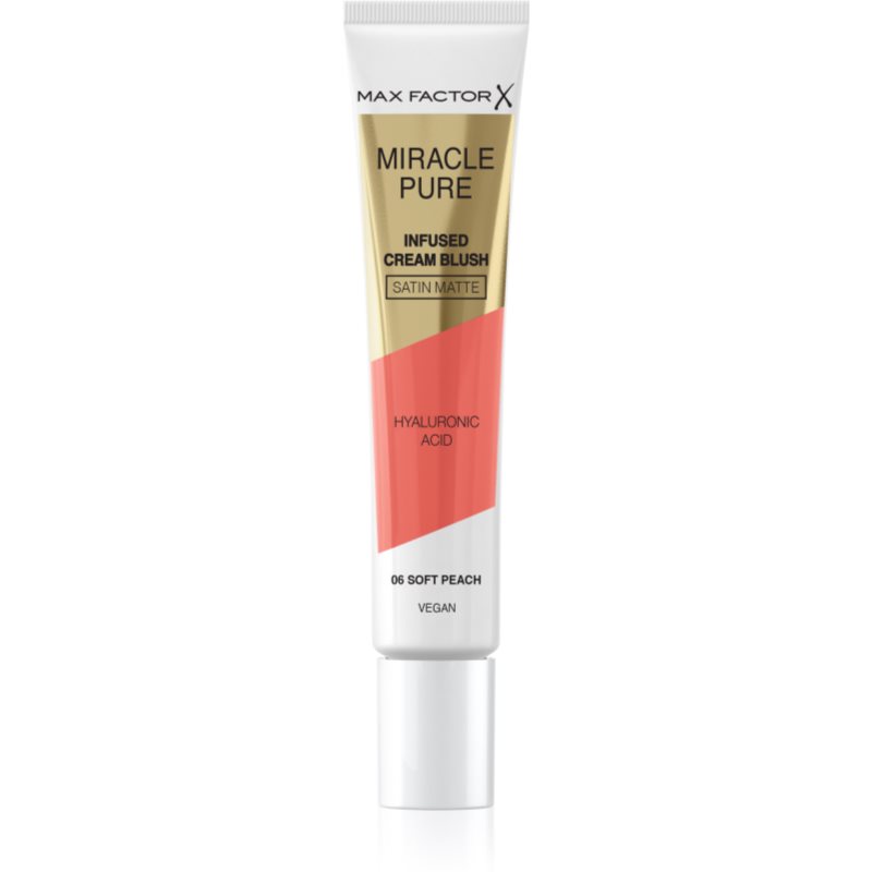 Max Factor Miracle Pure Róż w kremie, 06 Soft Peach