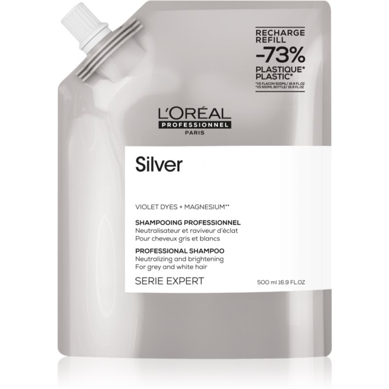L'Oréal Professionnel Silver Professional Shampoo Szampon do włosów Napełnienie 500 ml