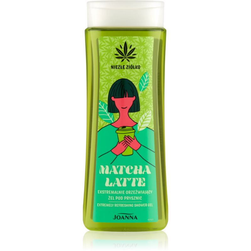 JOANNA NIEZŁE ZIÓŁKO MATCHA LATTE EKSTREMALNIE ORZEŹWIAJĄCY ŻEL POD PRYSZNIC 300ML