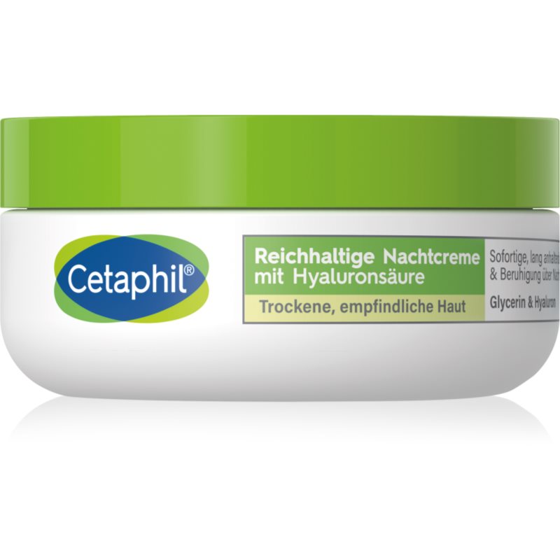 Cetaphil Bogaty krem na noc z kwasem hialuronowym, 48 g