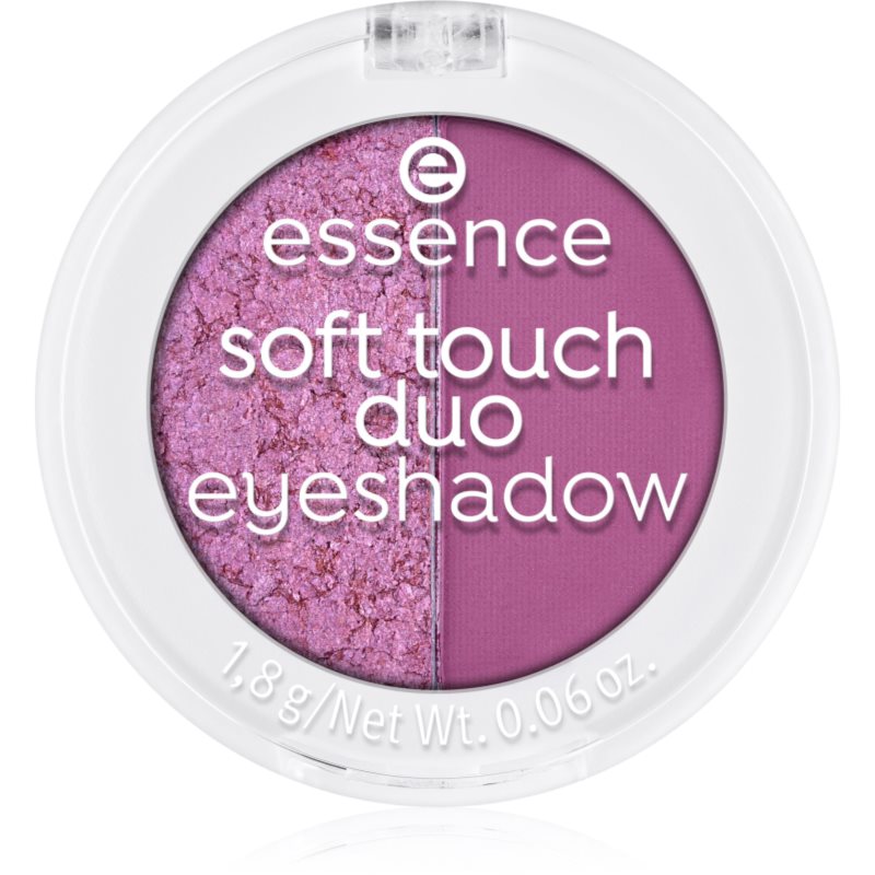 Essence Soft Touch Duo Eyeshadow podwójny cień do powiek 02 Berry Crush 1,8g