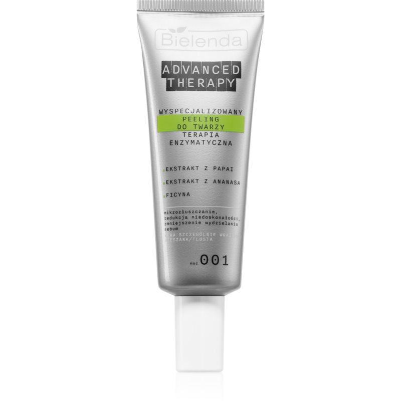 Bielenda Advanced Therapy - Wyspecjalizowany peeling do twarzy terapia enzymatyczna 001 30ml