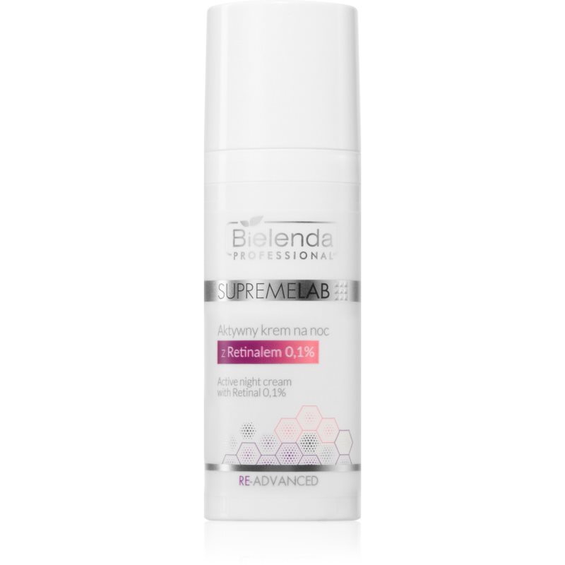 Bielenda Professional Supremelab, Re-Advanced, aktywny krem na noc z retinalem, 50ml