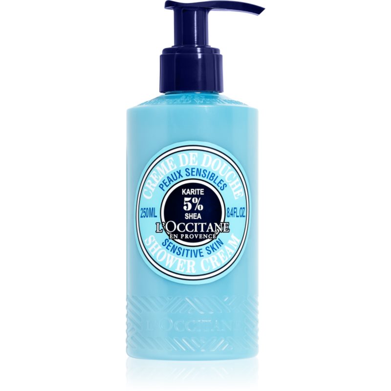 L'Occitane Shea Body Shower Cream Sensitive Skin Krem pod prysznic 250 ml