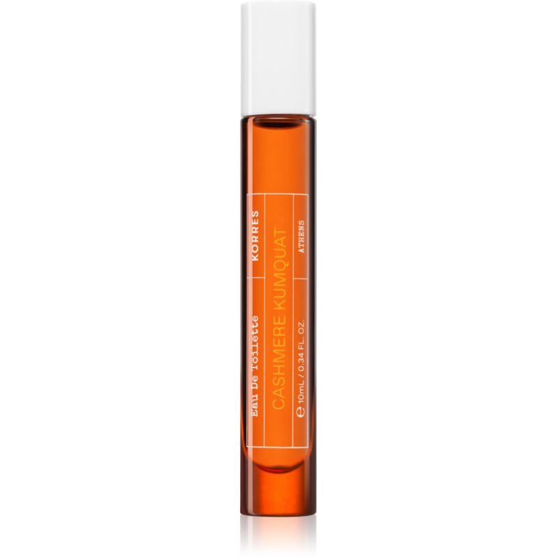 Korres Cashmere Kumquat woda toaletowa dla kobiet w wersji podróżnej 10 ml