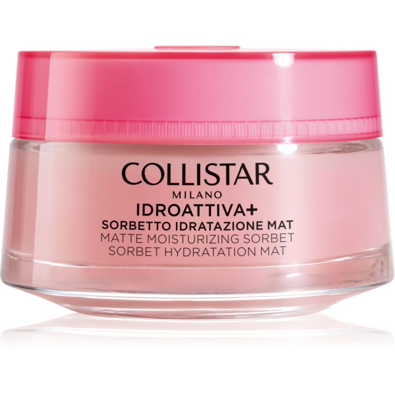 Collistar Hydroaktywny krem do twarzy, nawilżający sorbet, nawilżający 100H, lekka konsystencja, idealny do skóry mieszanej i tłustej, 50 ml