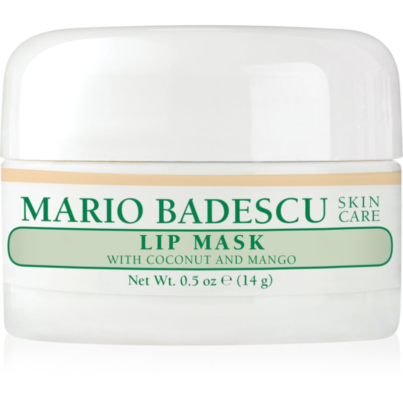 Mario Badescu Lip Mask With Coconut & Mango Maska do ust na noc z kokosem i mango